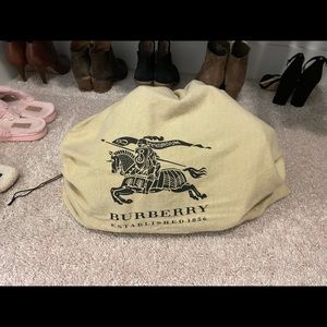 Burberry Haymarket check medium shoulder bag